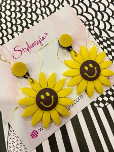 Sunflower Bloom Earrings
