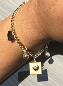 Mother of Pearl Heart