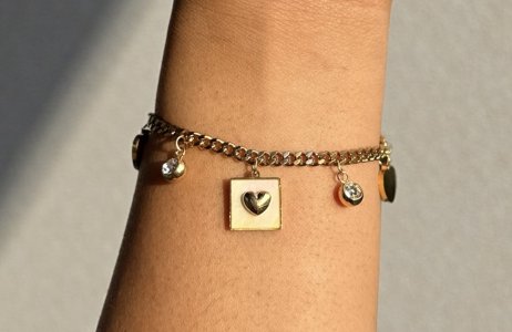 Mother of Pearl Heart