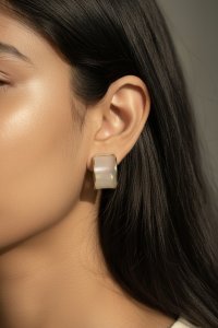 Signature Opal Hoops