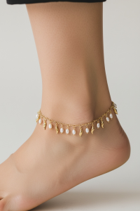 Serene Drop Anklet